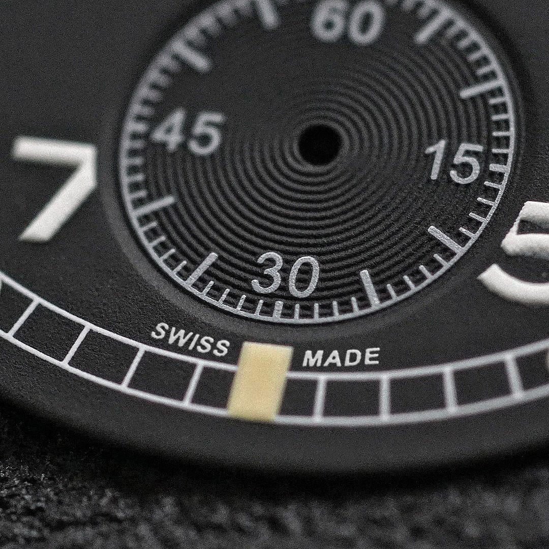 FILTHY 13 Stainless Steel Black Dial Tool Watch | TUUL Watches