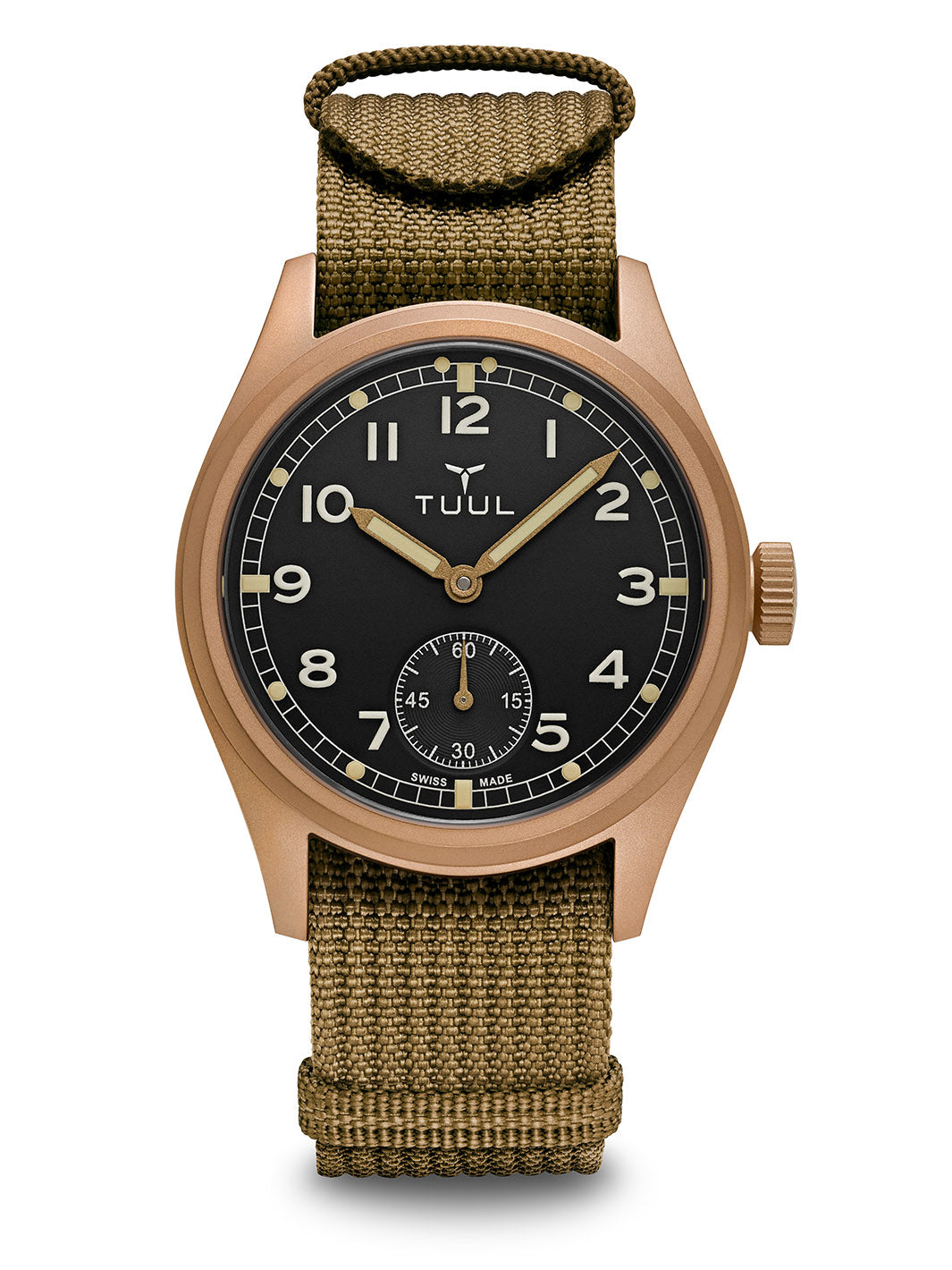 FILTHY 13 Bronze Black Dial Tool Watch | TUUL Watches